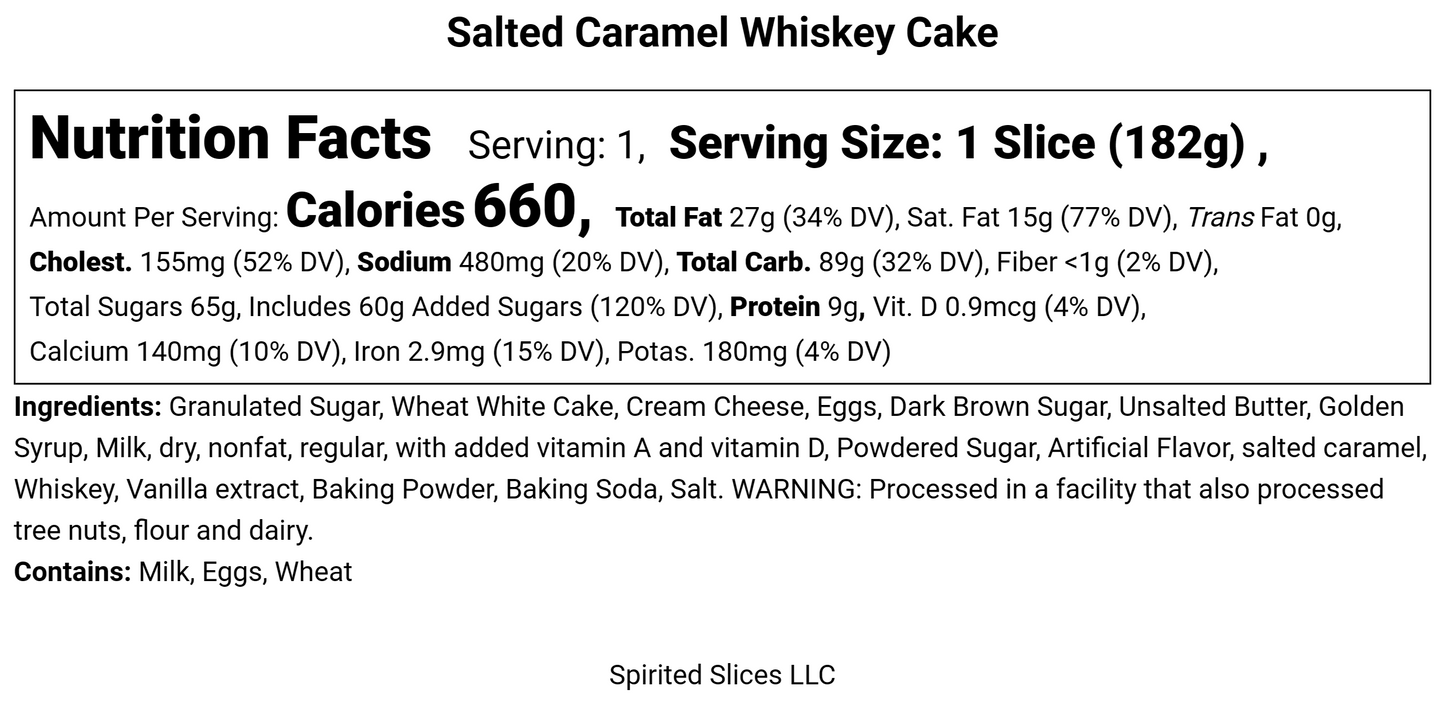 Salted Caramel Whiskey