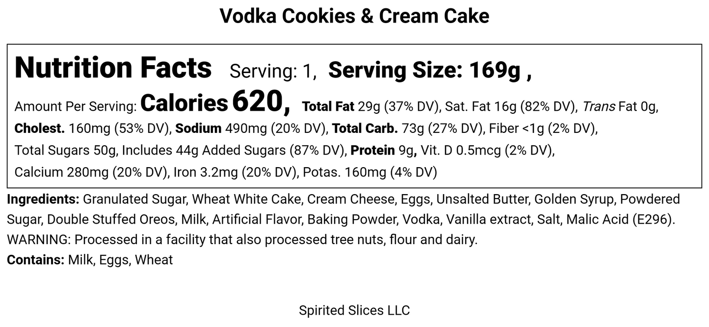 4 Pack of Mix It All Up Cake Box
