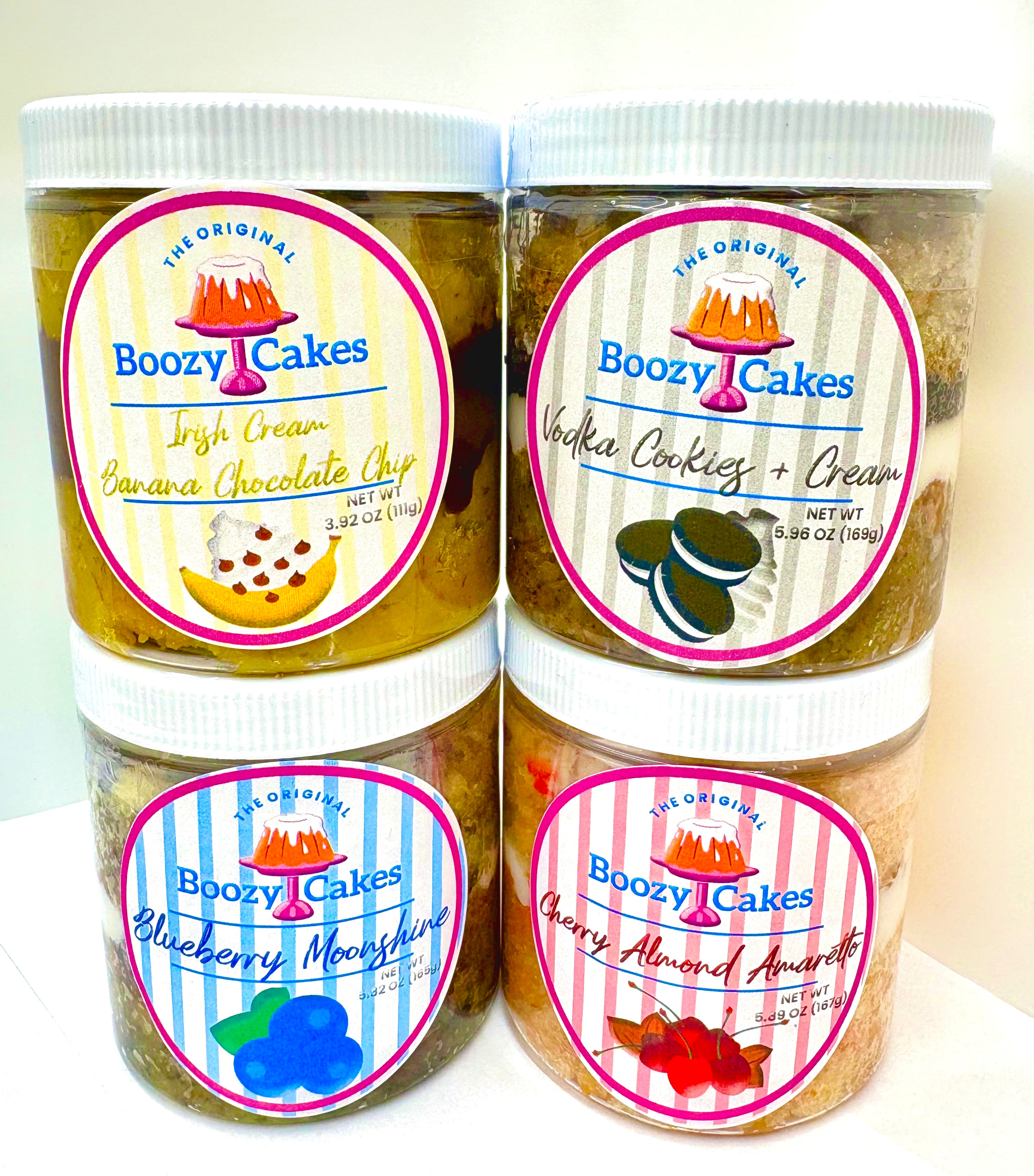 4 Pack of Mix It All Up Cake Box – The Original Boozy Cakes