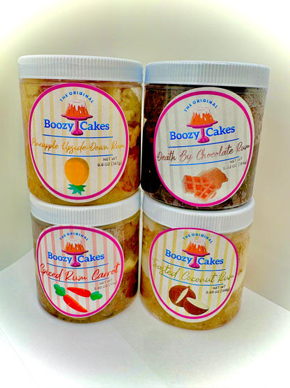 4 Pack of Rum Lovers Cake Box