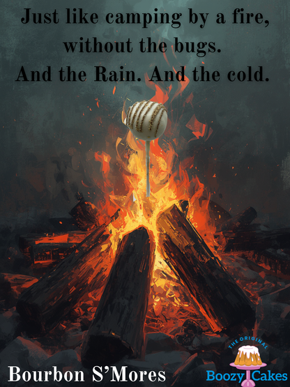 Bourbon S’Mores Cake Pop