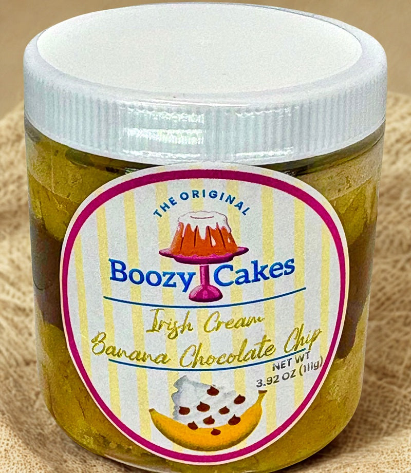 Boozy Banana Bliss: Irish Cream Meets Dark Chocolate Chips 