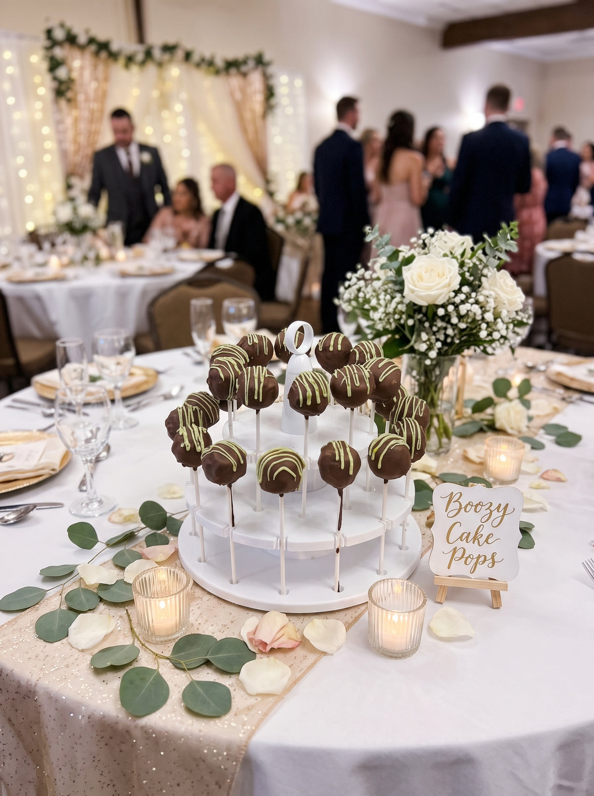 Chocolate Mint Schnapps Cake Pop