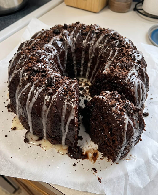Coffee Chocolate and Cream Vodka Full Size 10" Cake