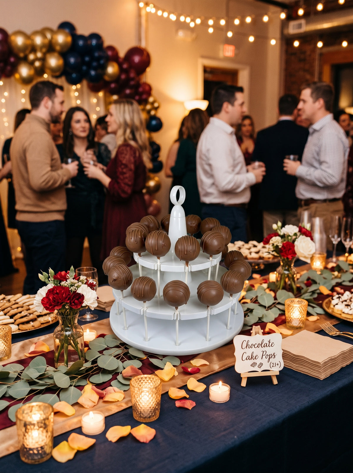 Death By Chocolate Rum Cake Pop
