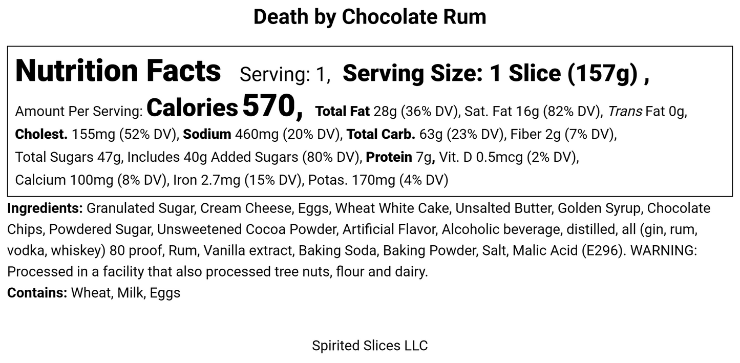 Death by Chocolate Rum