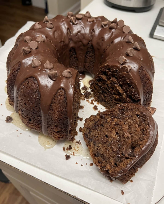 Death By Chocolate Rum 10" Full Size Cake