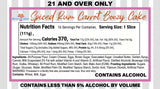 Spiced Carrot Rum 10" Full Size Cake