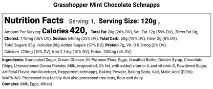 Grasshopper Mint Chocolate Schnapps