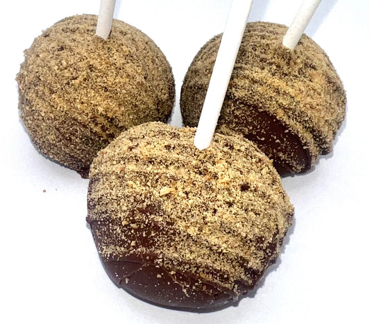 Bourbon S’Mores Cake Pop