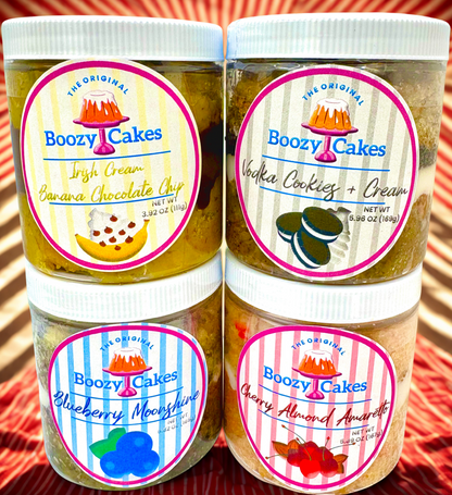 4 Pack of Mix It All Up Cake Box