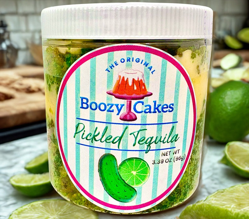 A Unique Blend of Pickled Tequila With a Distinctive Liquor Infused Cake