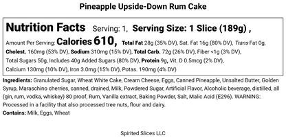 Pineapple Upside-Down Rum