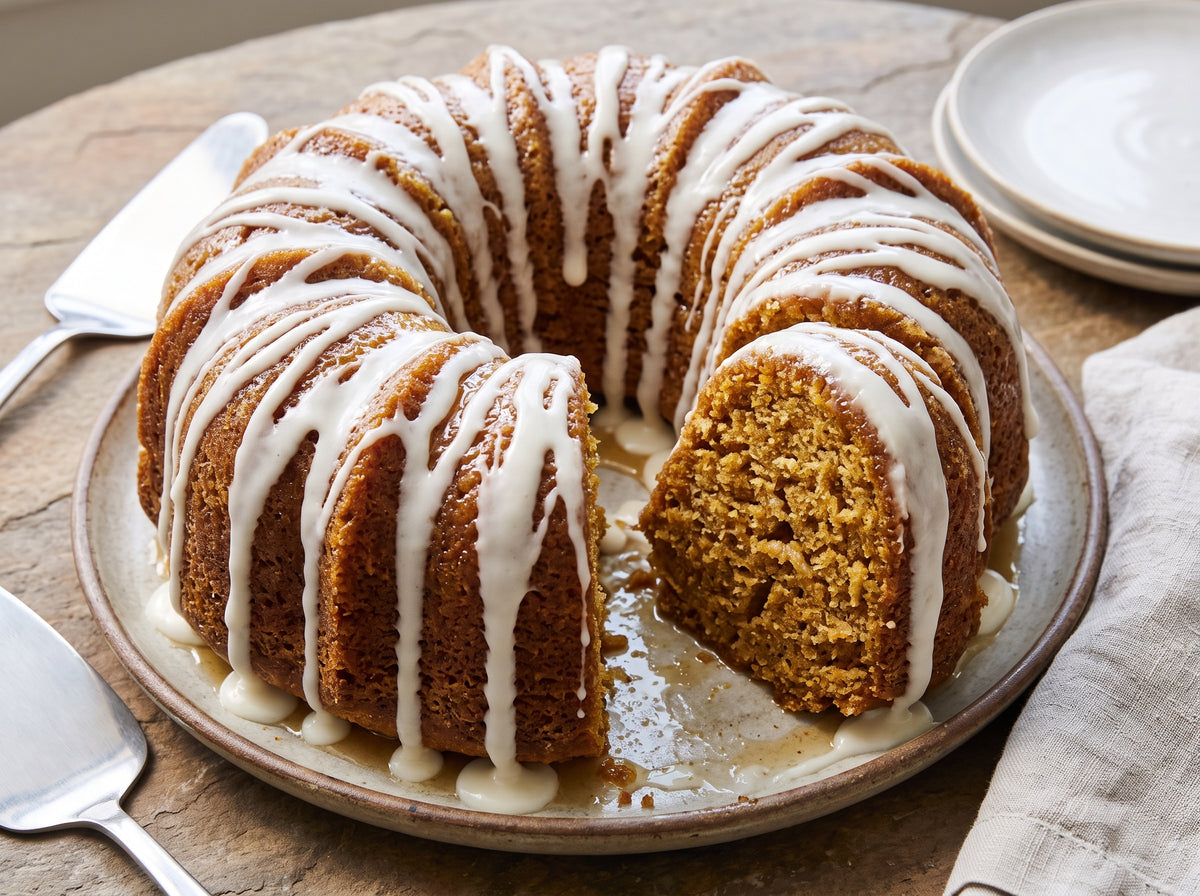 Pumpkin Spiced Rum 10" Full Size Cake