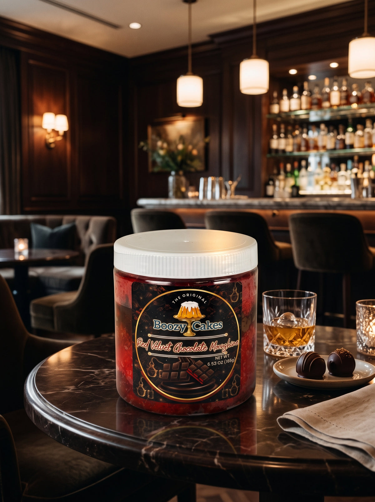 Red Velvet Chocolate Moonshine