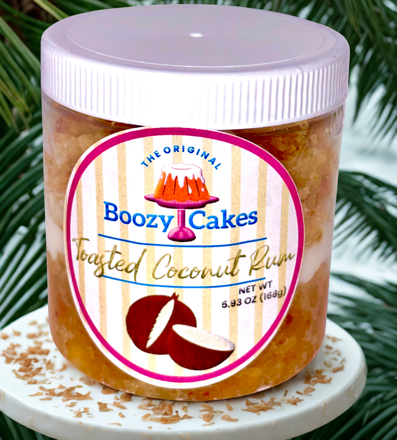 Tropical Toasted Coconut & Smooth Rum in Every Bite