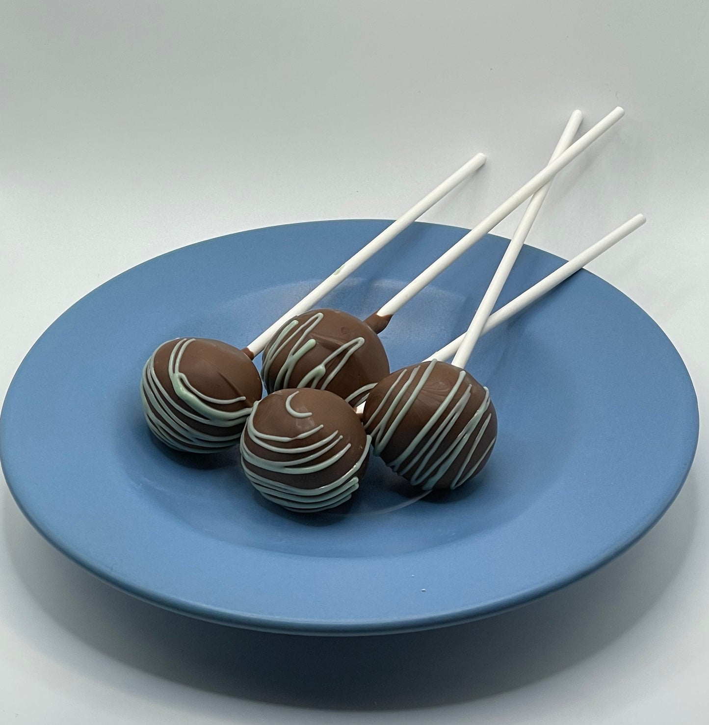 Chocolate Mint Schnapps Cake Pop