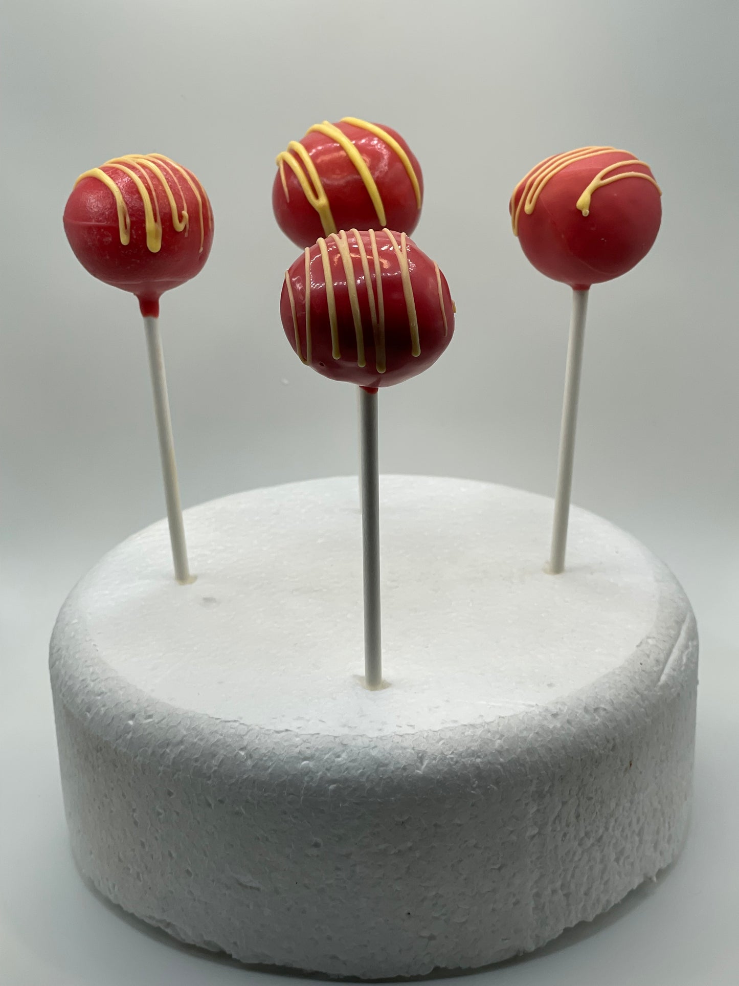 Pineapple Upside Down Rum Cake Pop