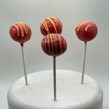 Pineapple Upside Down Rum Cake Pop