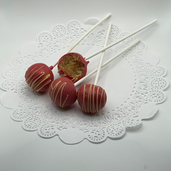Pineapple Upside Down Rum Cake Pop