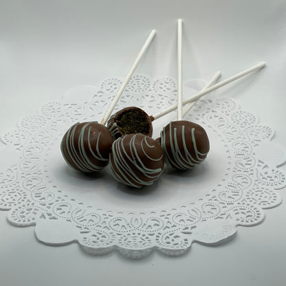 Chocolate Mint Schnapps Cake Pop