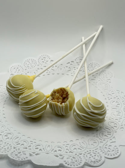 Lemon Vodka Cake Pop