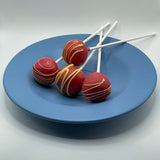 Pineapple Upside Down Rum Cake Pop
